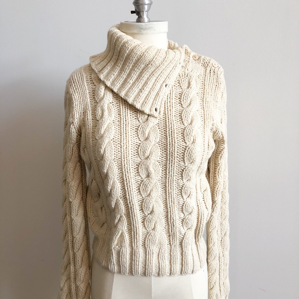 RRL Women’s Cable Knit Sweater